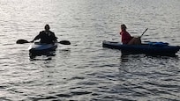 Kayaks provided were a lot of fun