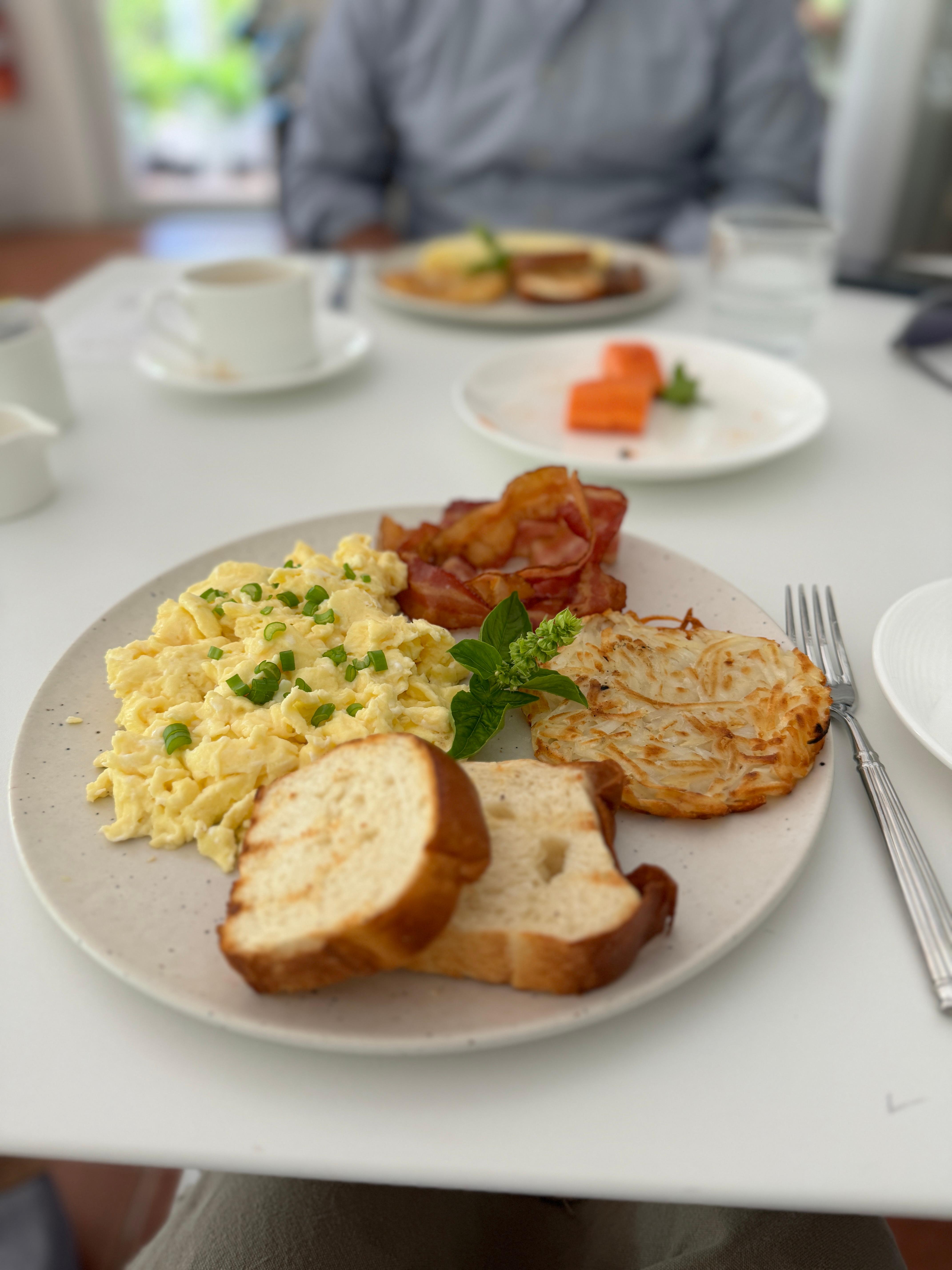 Breakfast is included in your stay! 