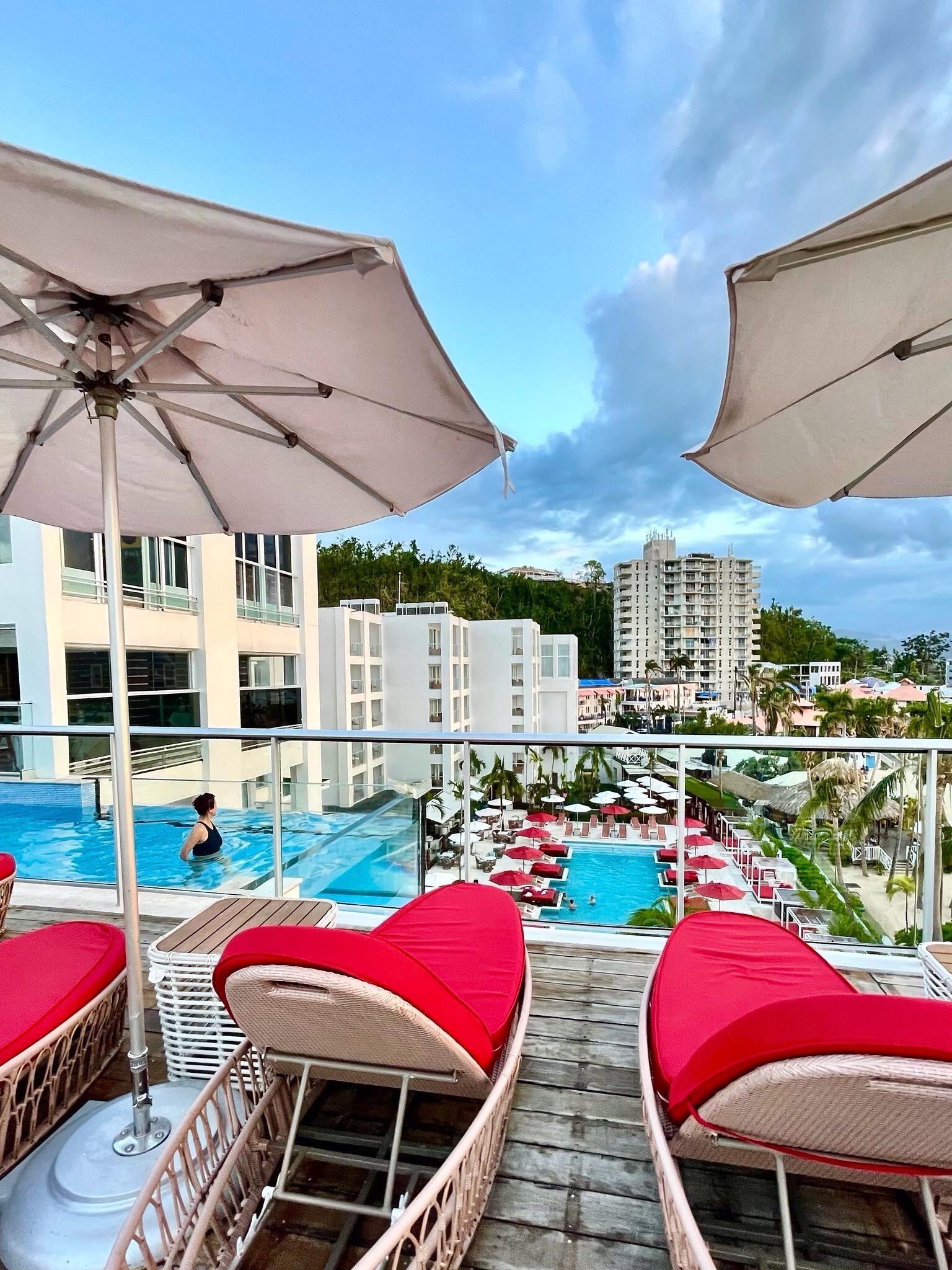 View from Upper Deck area