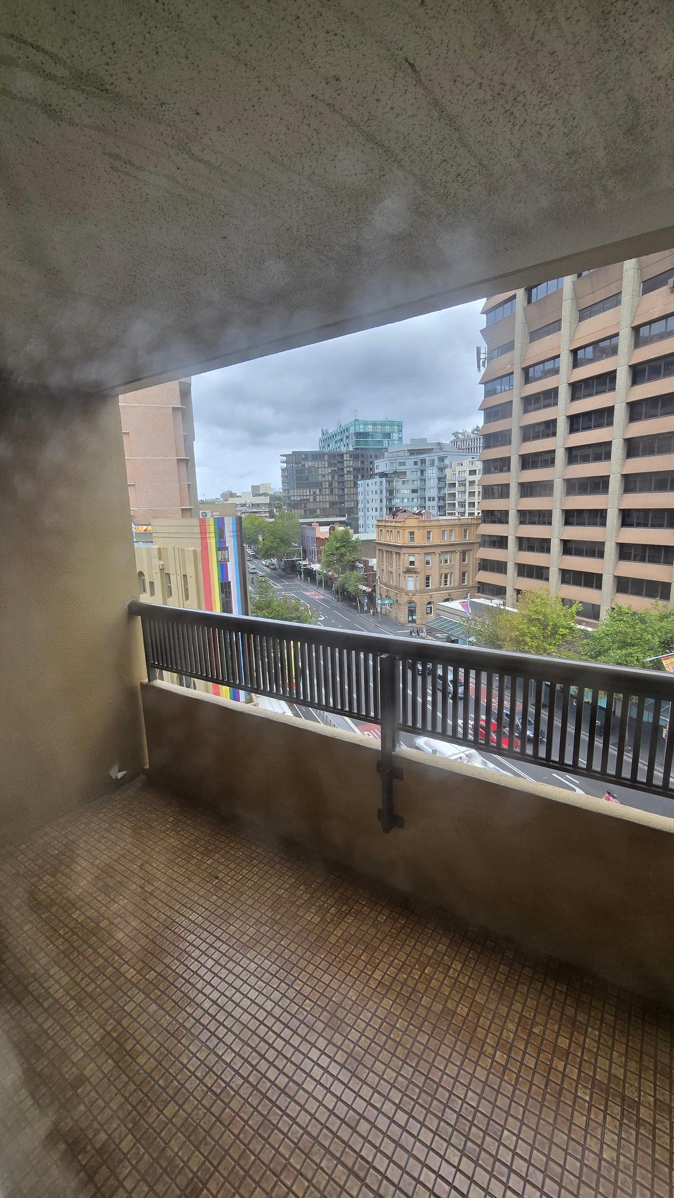 The windows were very dirty and needed a clean.