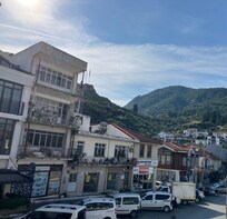 The view from the dining area