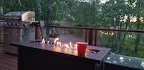 Private back porch