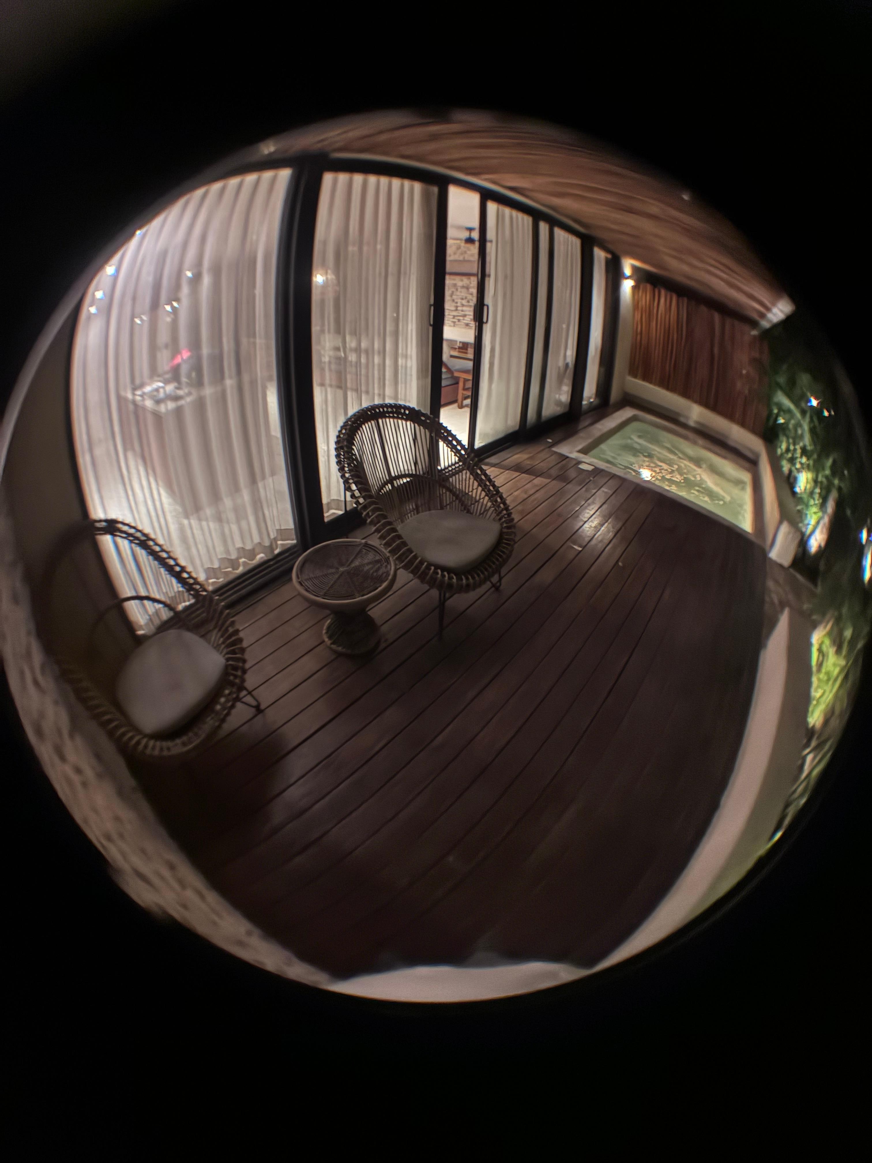 Desk with Private Pool