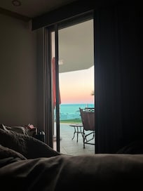 Sunrise from the main suite