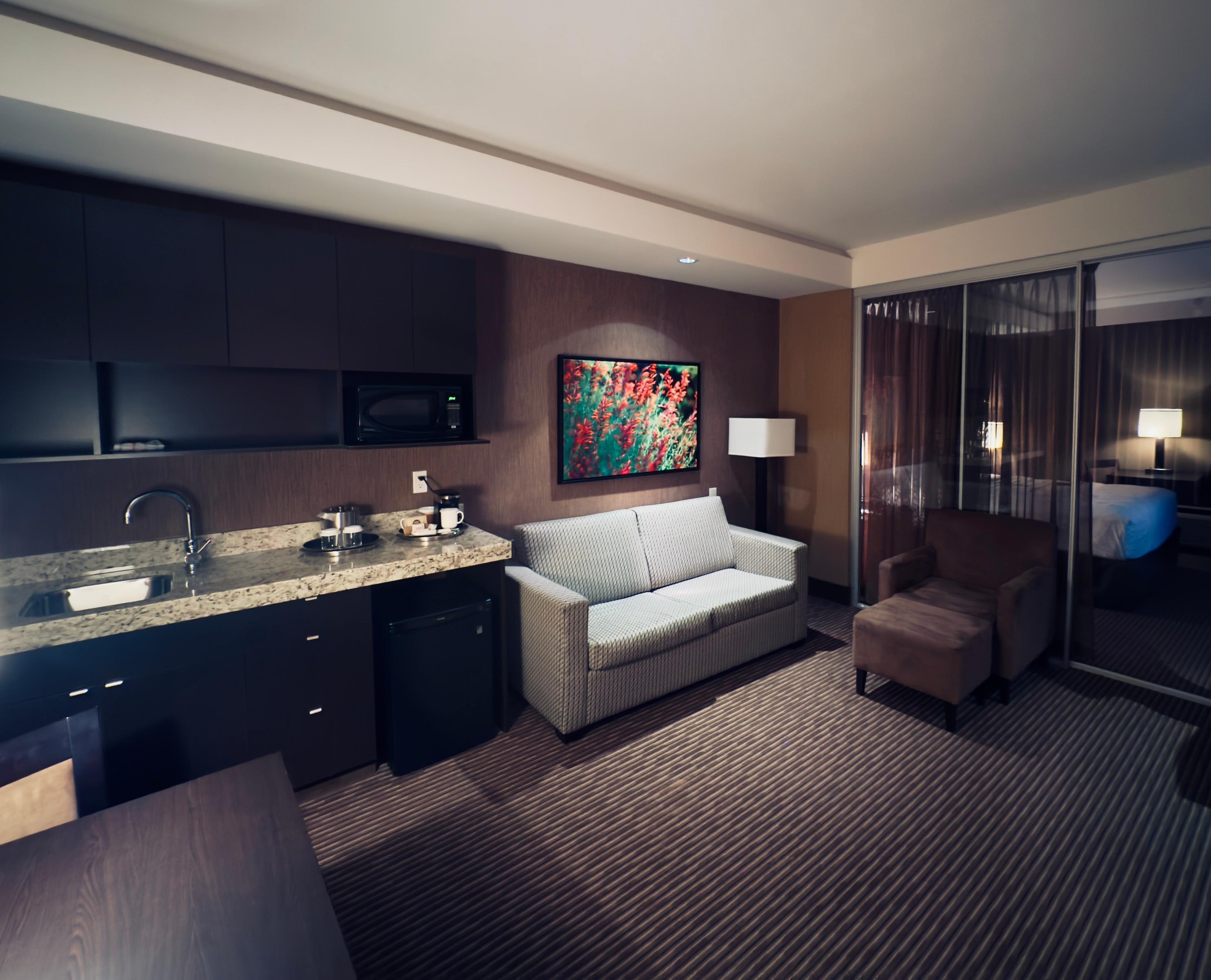 Beautiful suite lots of leg room 