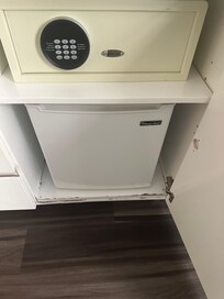 Fridge and safe
