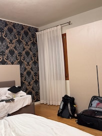 Mosquito hide in the curtains as well.