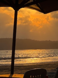 Sunset from restaurant