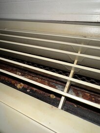 Air conditioner vent in the room.