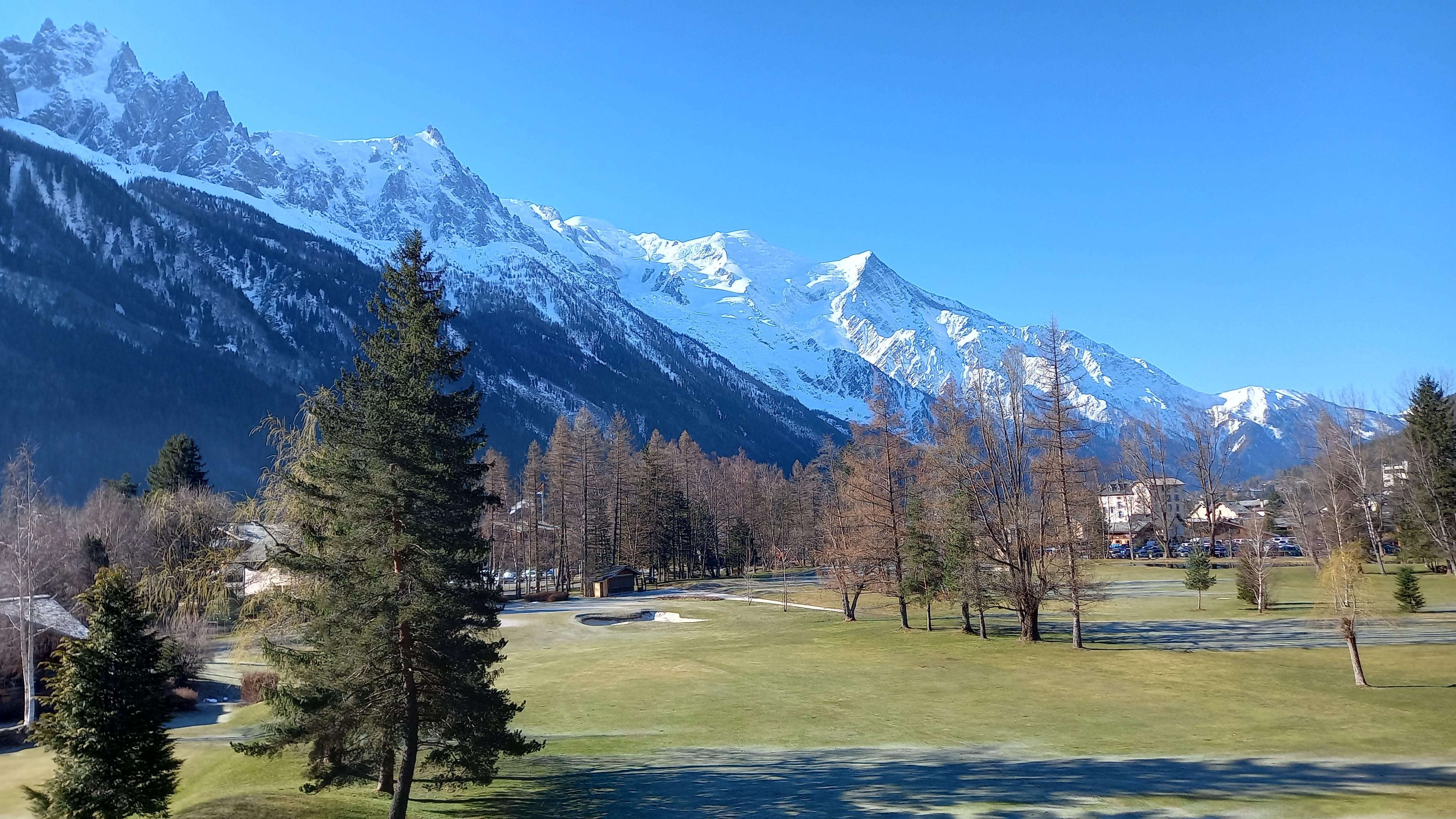 View from one of the superior rooms