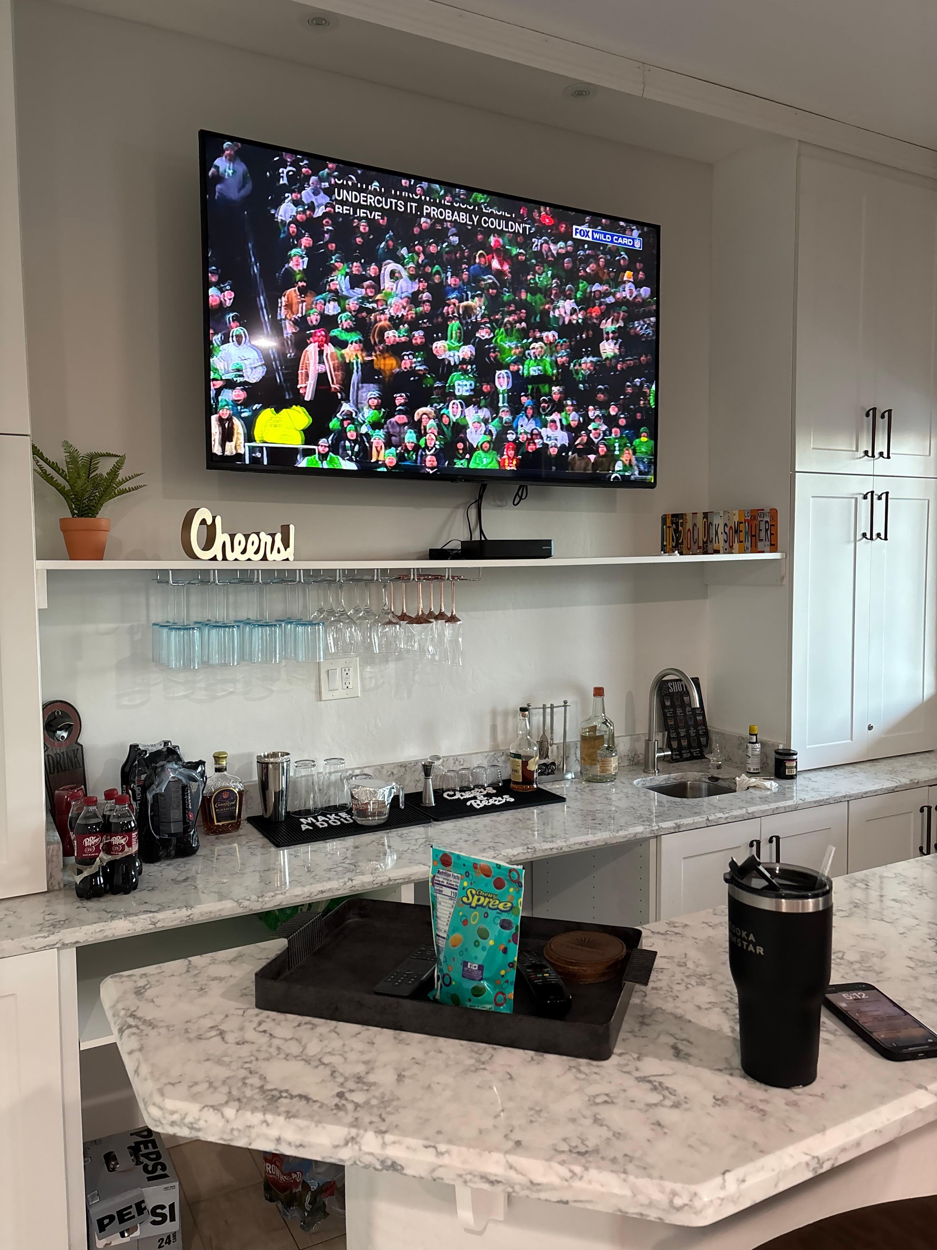 Loved this bar area!