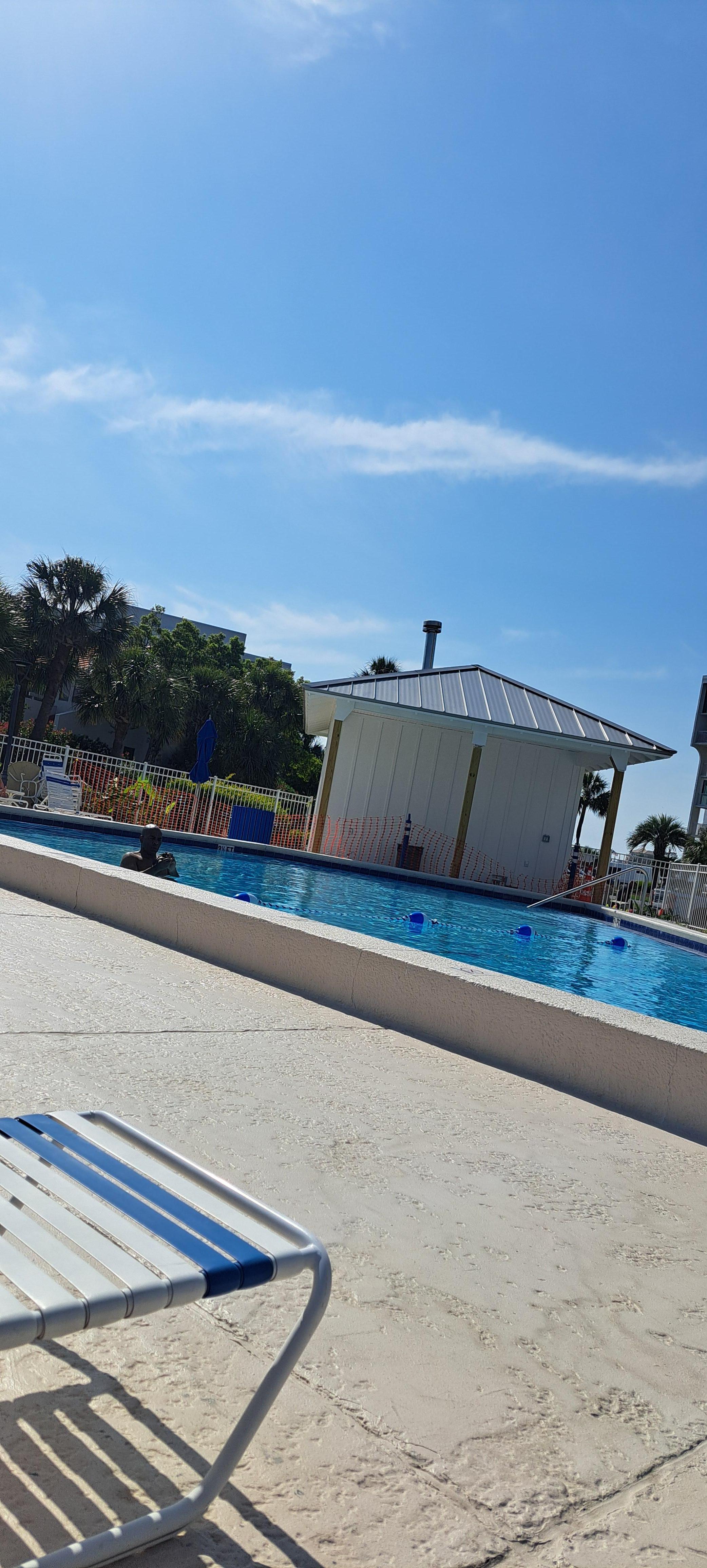  Swimming in pool area