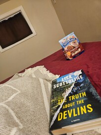 My set up for the night in my room.