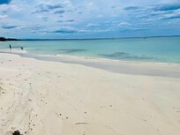 Beach out front