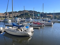 First floor view of the marina.