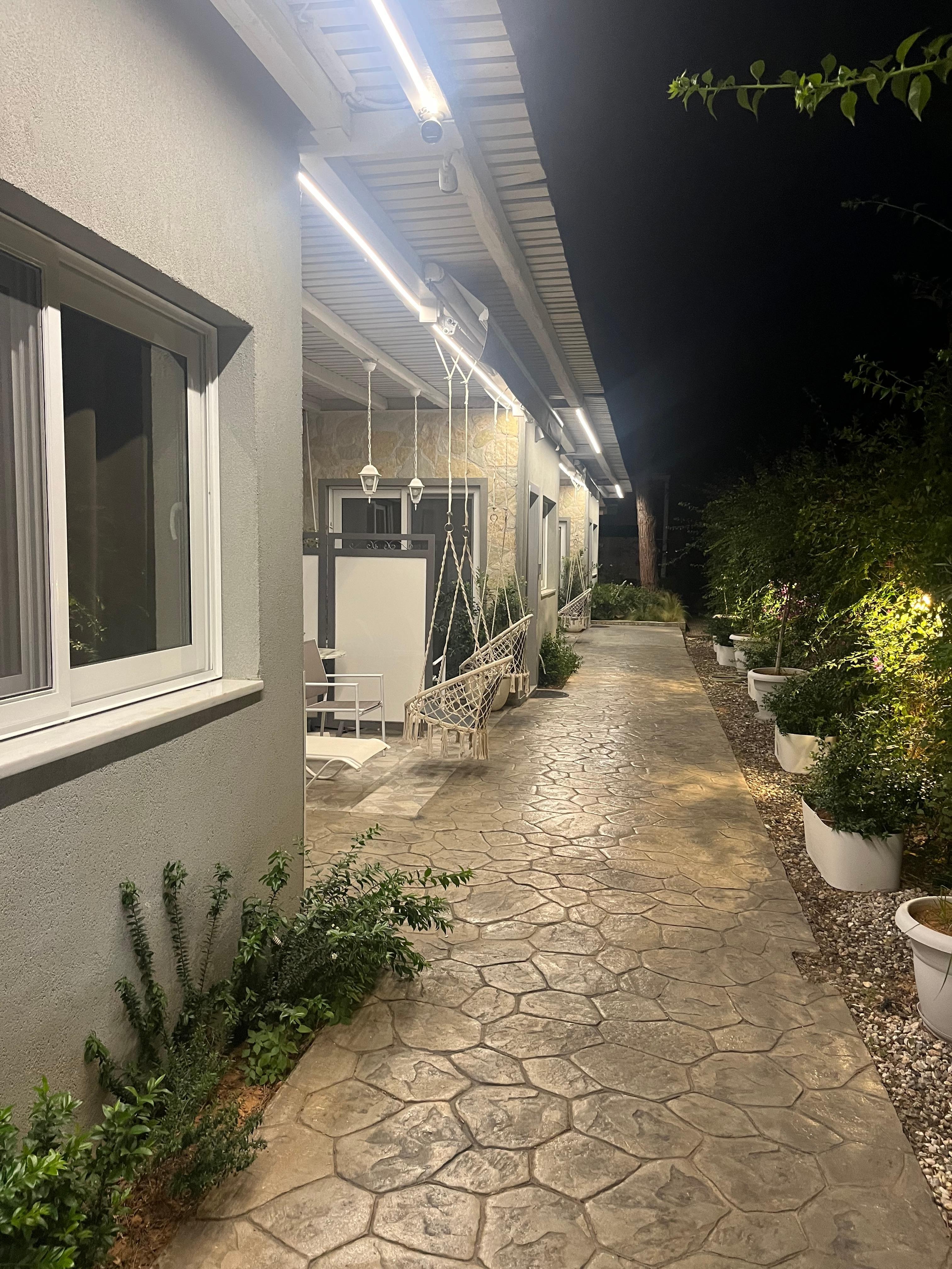 Outdoor walkway