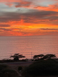 Sunset from balcony