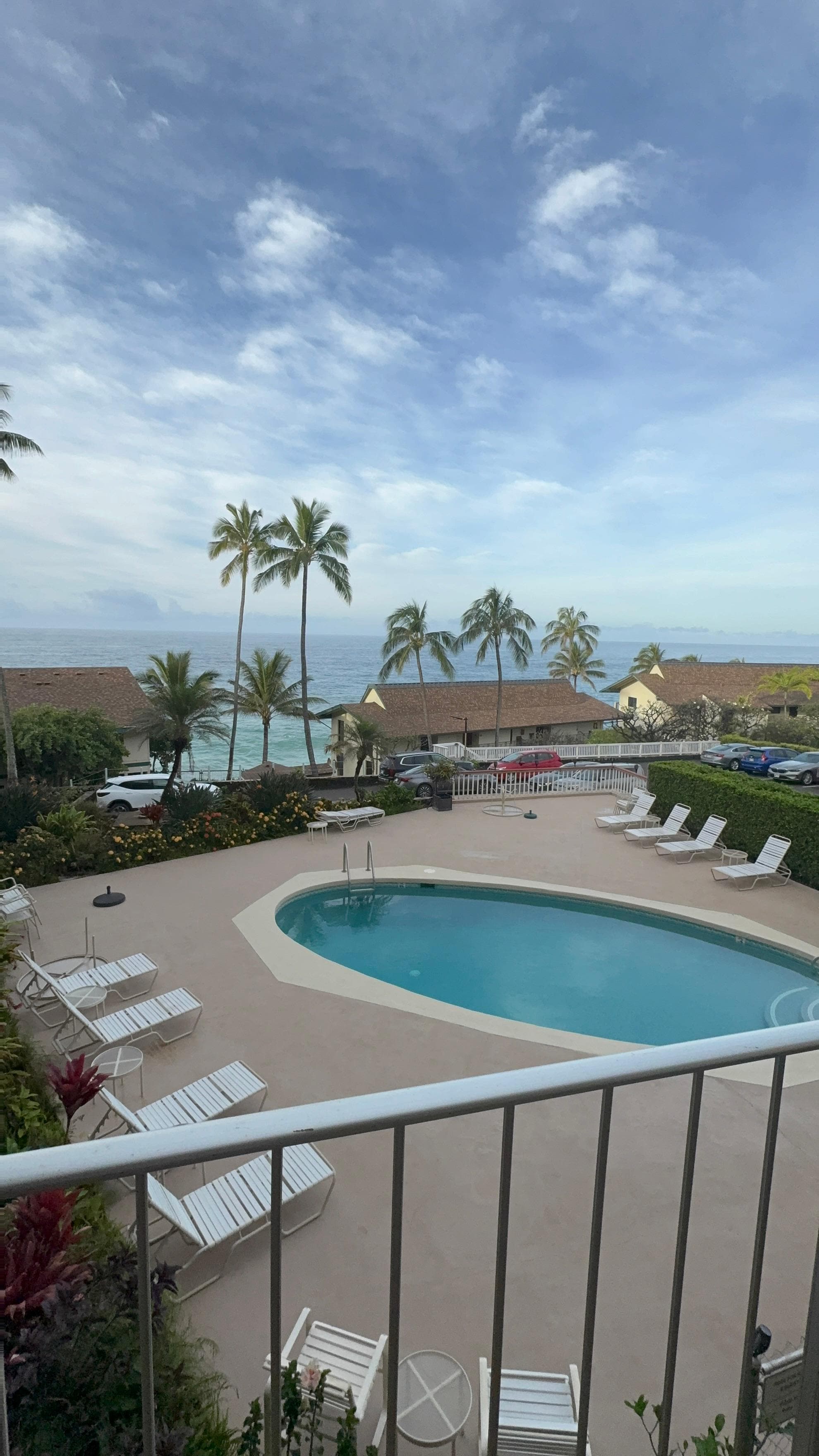 Pool view from patio