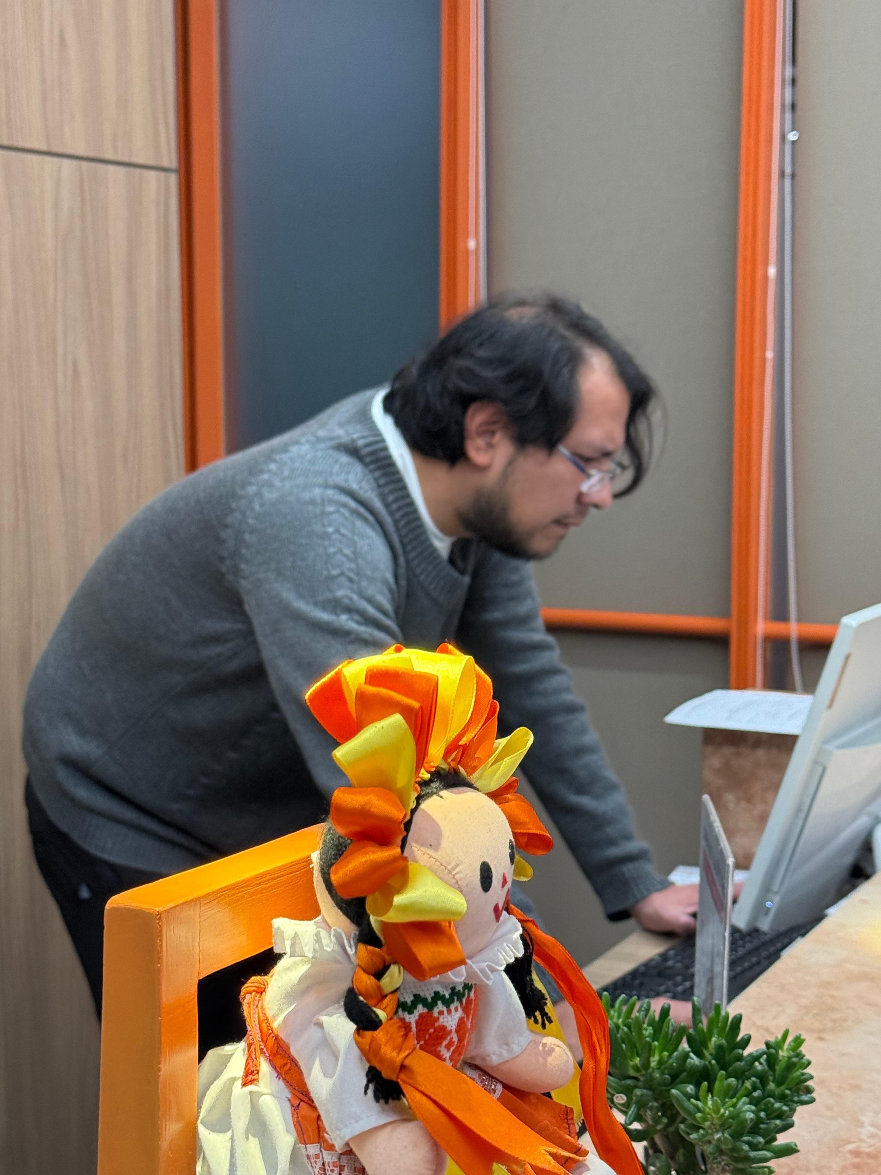 Esta fue la persona que me dio el terrible servicio 