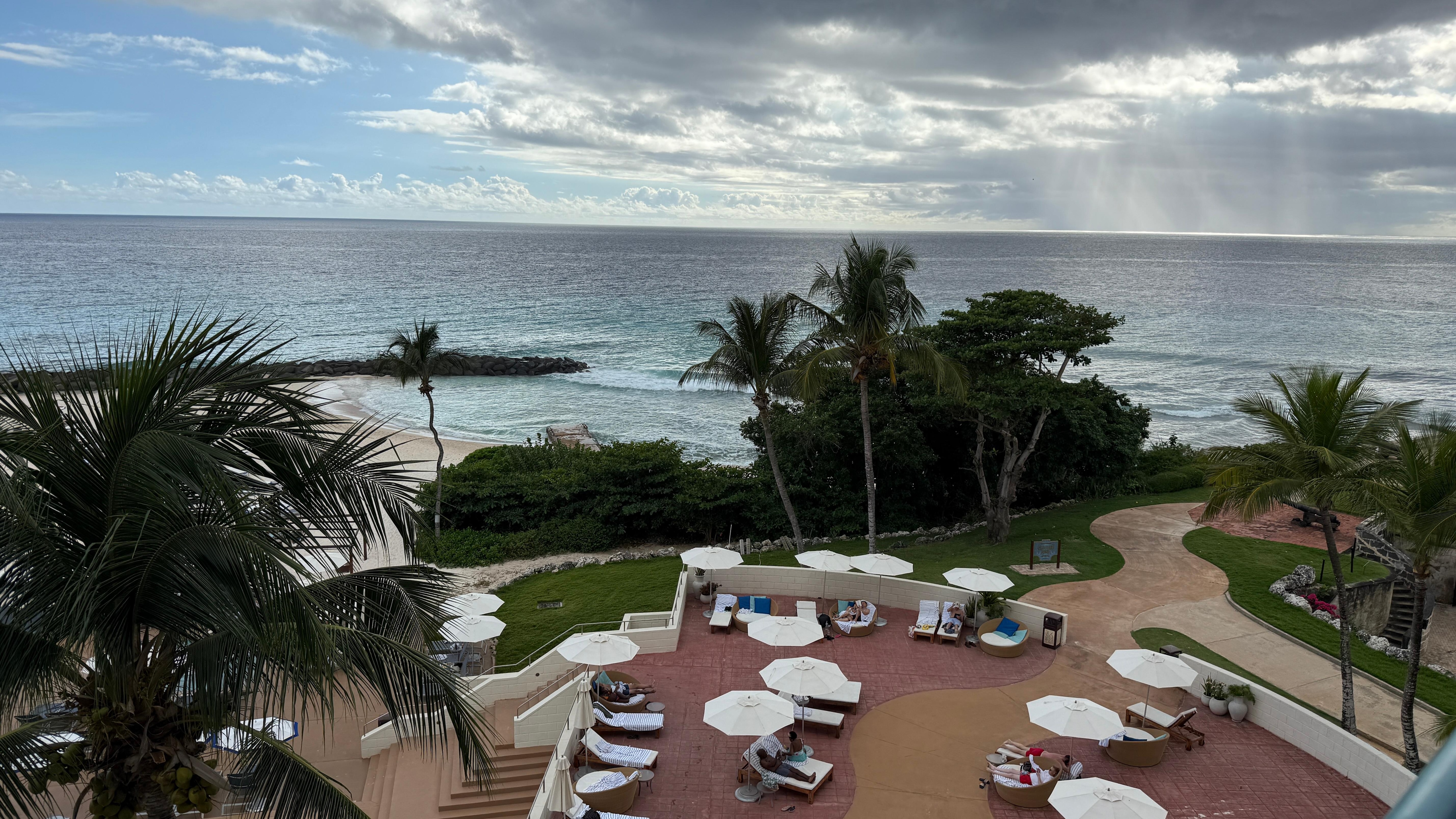 View from the balcony