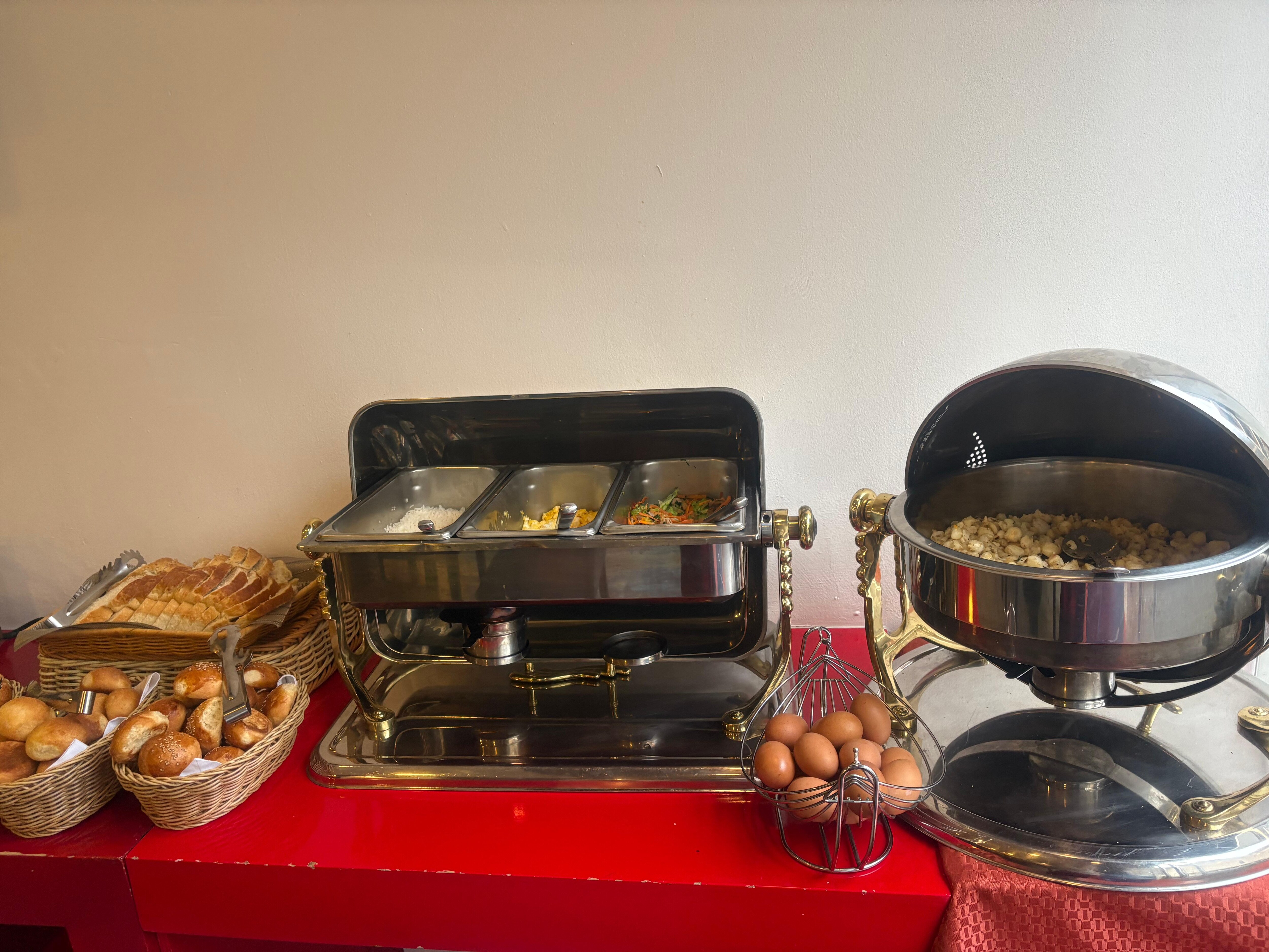 Limited “breakfast buffet”