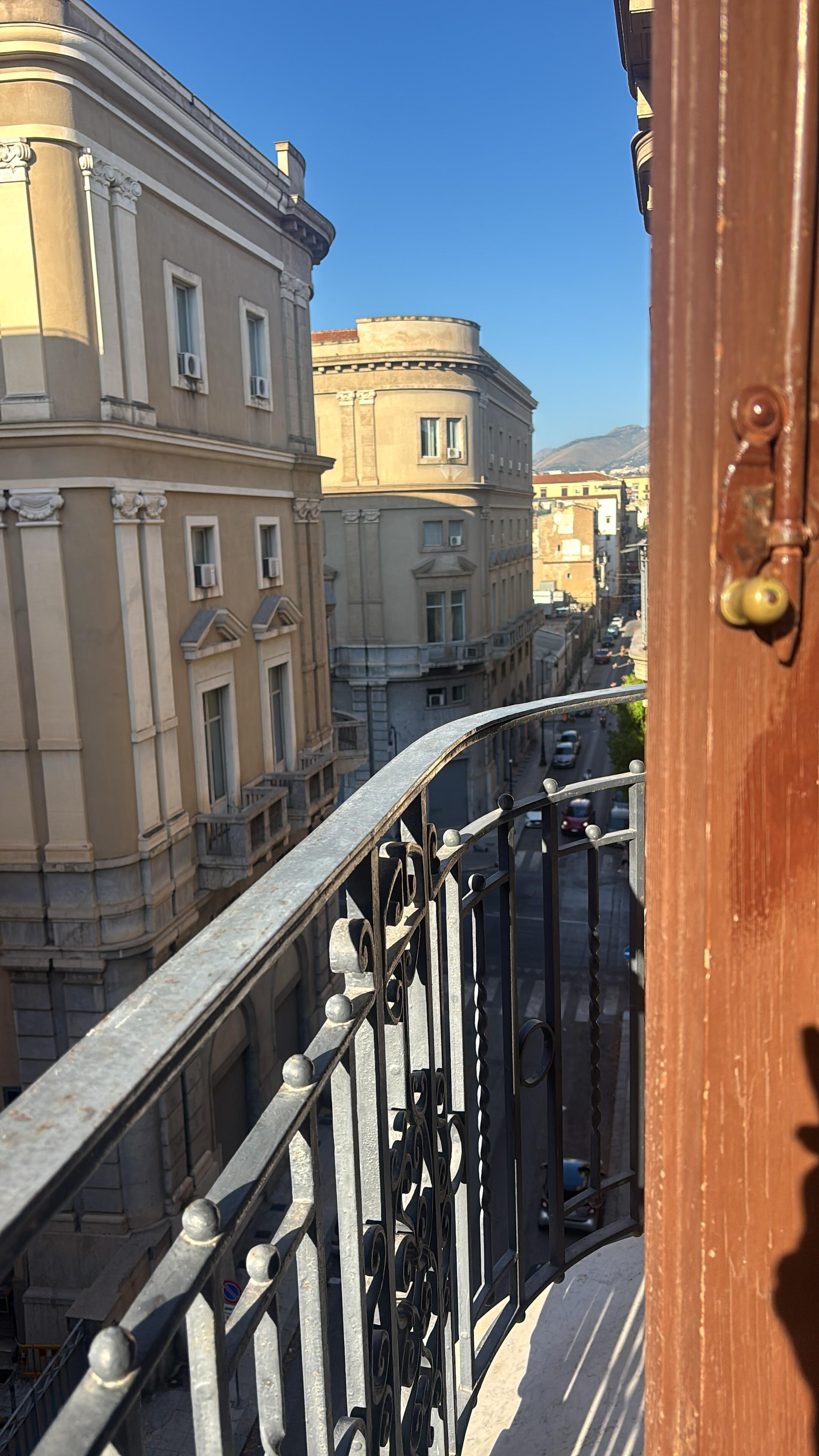 View from our balcony. 