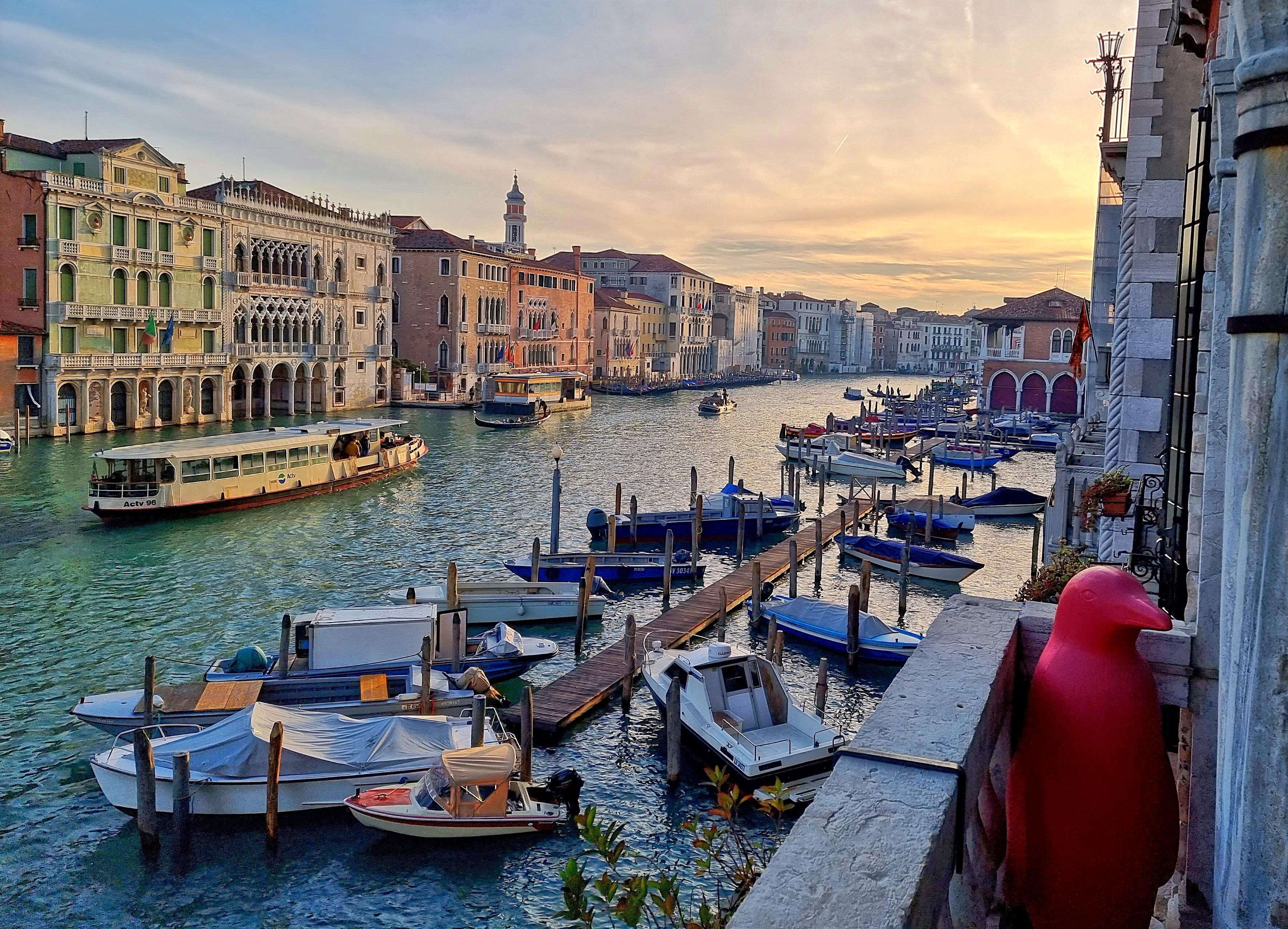 Foto dal balcone della sala colazione