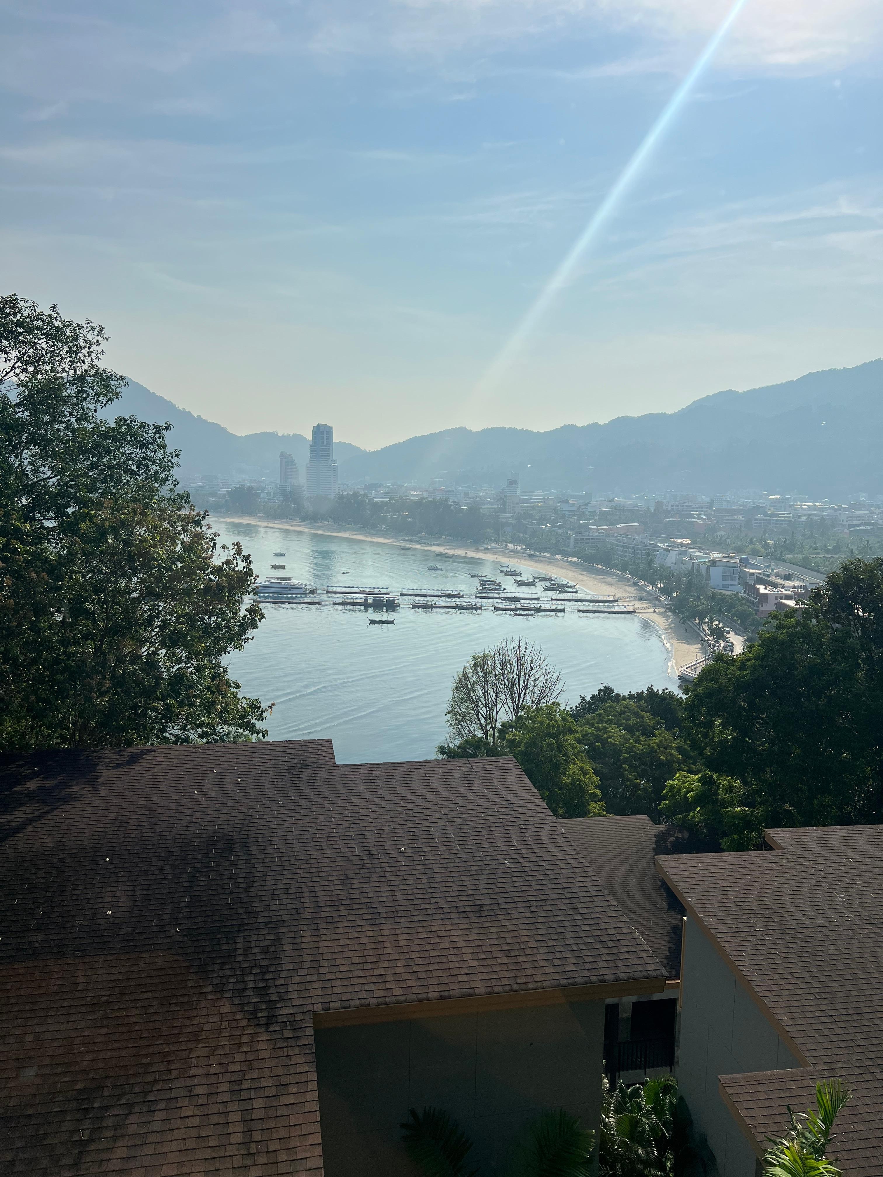View of Patong Beach from thenroom