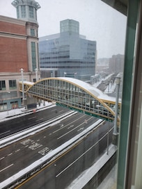 View from our window.