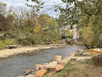 River view at the back