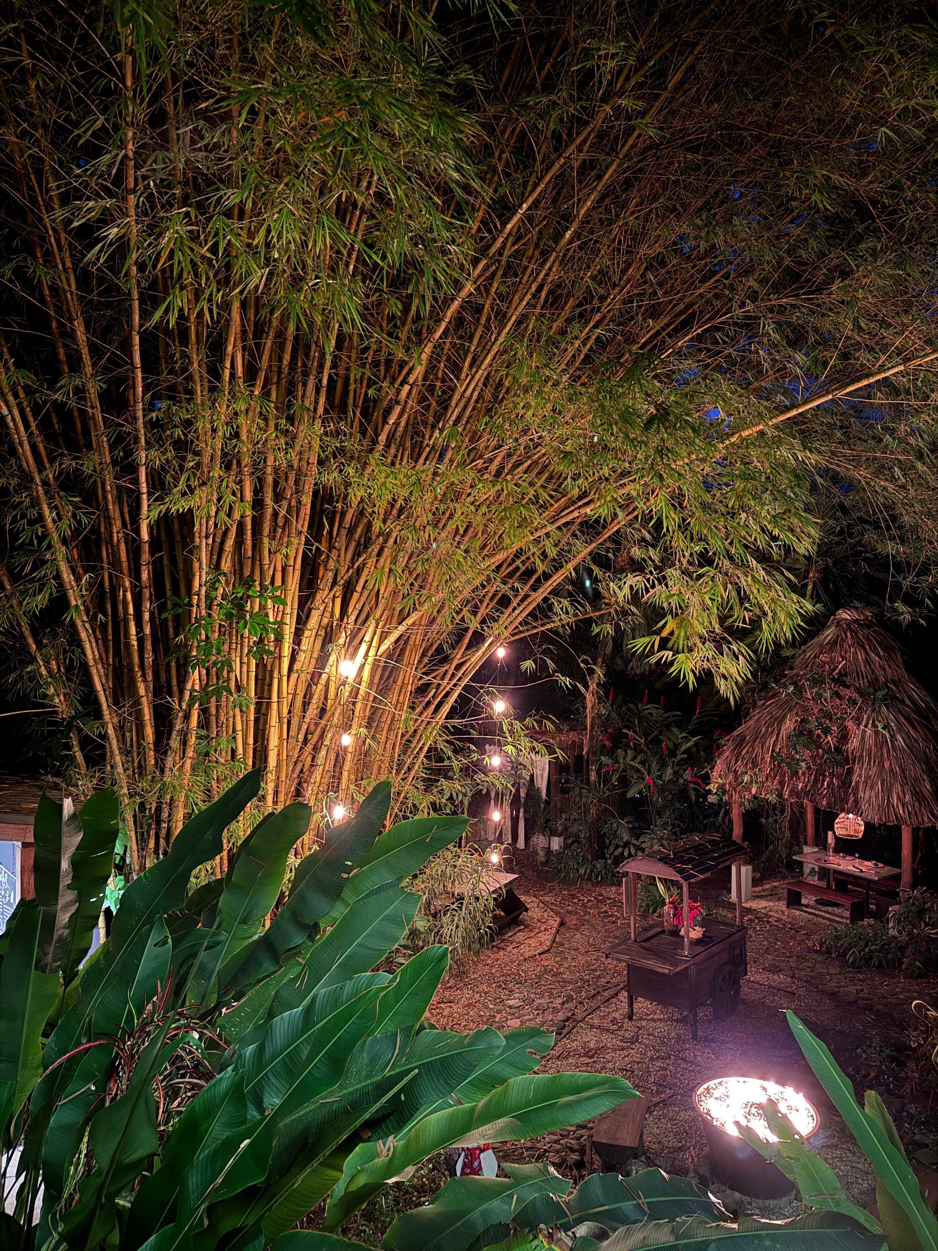 Hotel ambience at night