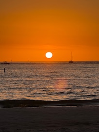 One of the beautiful sunsets we experienced.