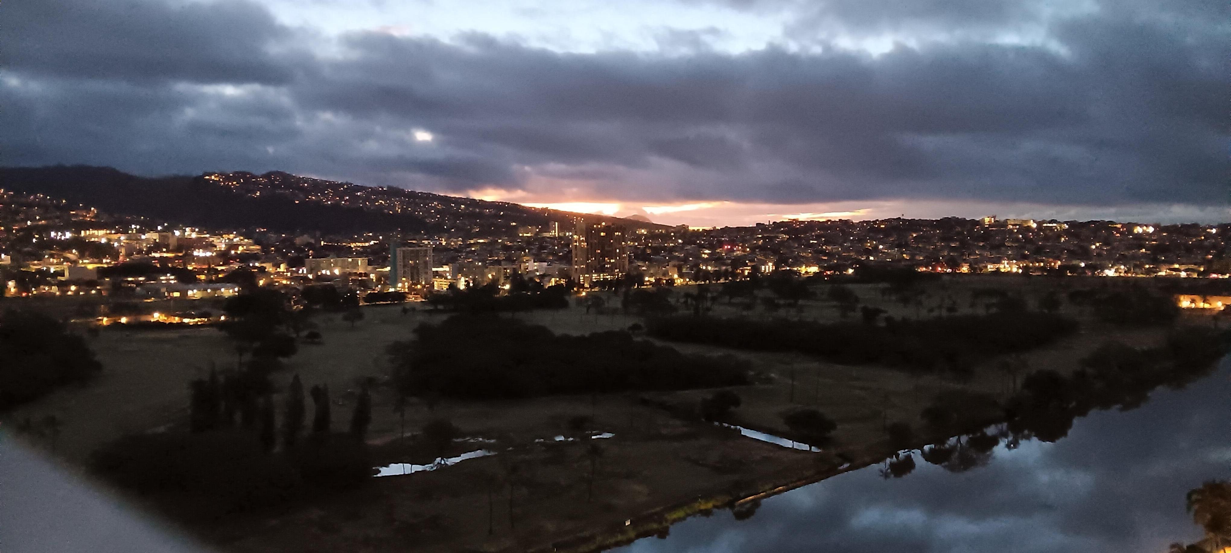 View from the lanai (left)