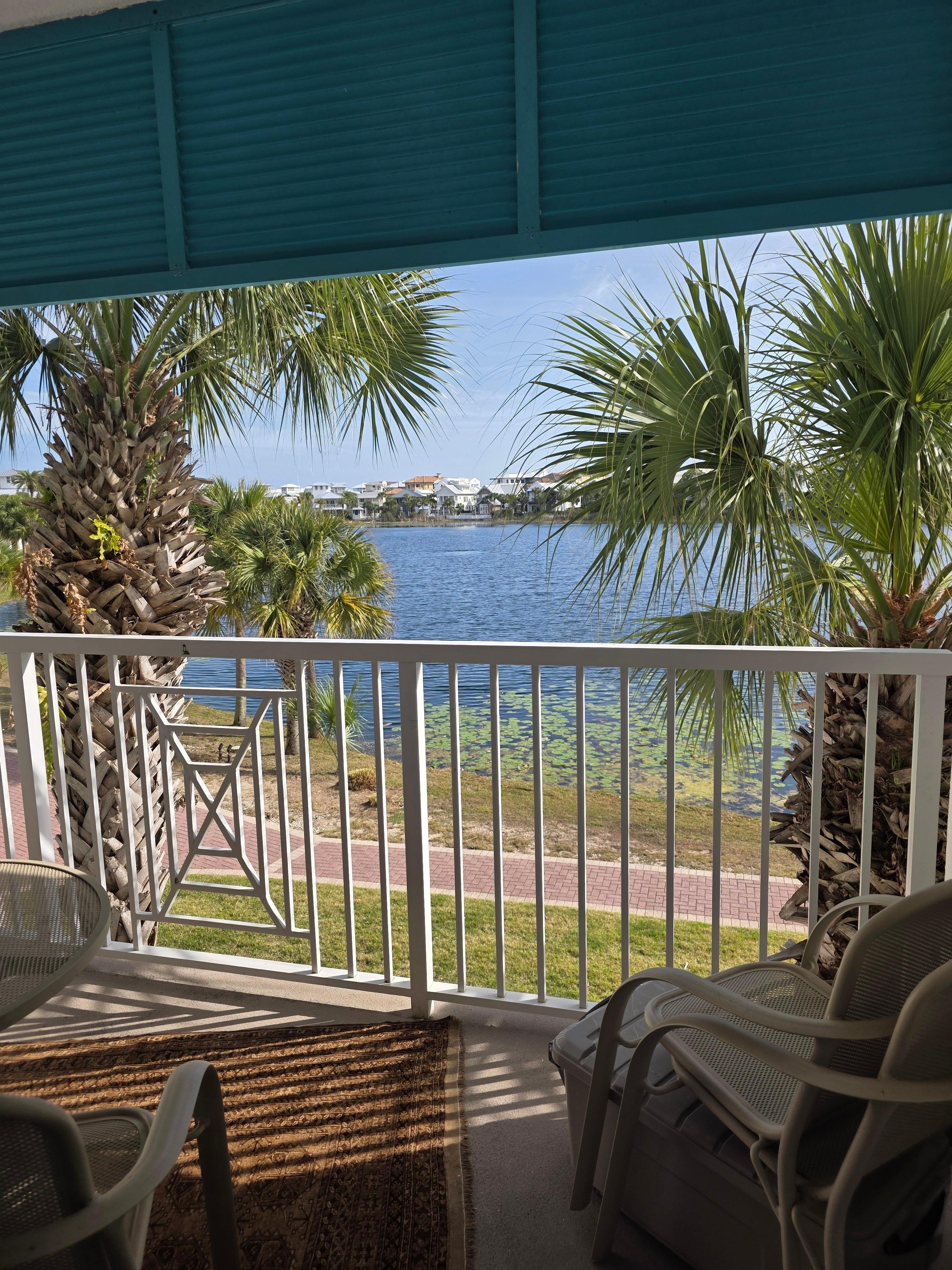 View from the condo balcony