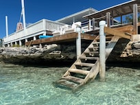 Starfish Haven steps into the crystal clear water