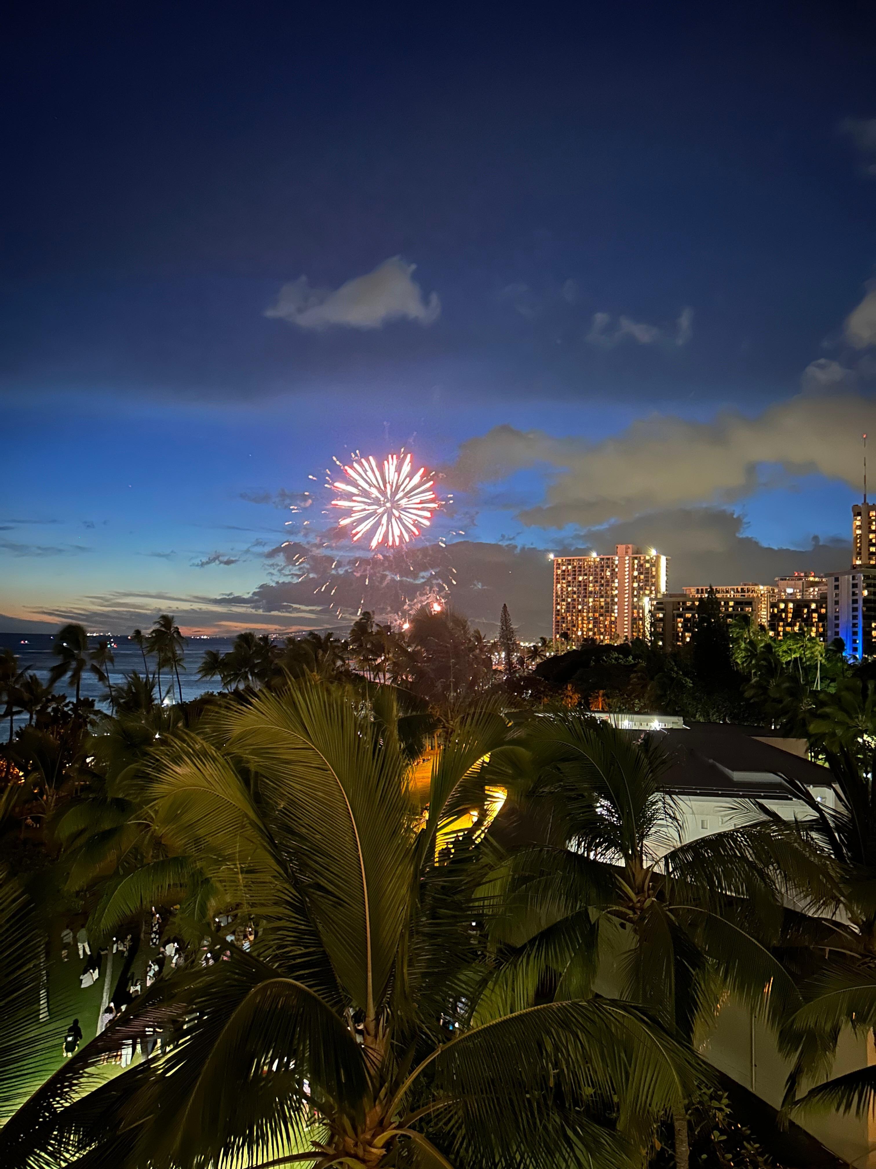 Friday night fireworks