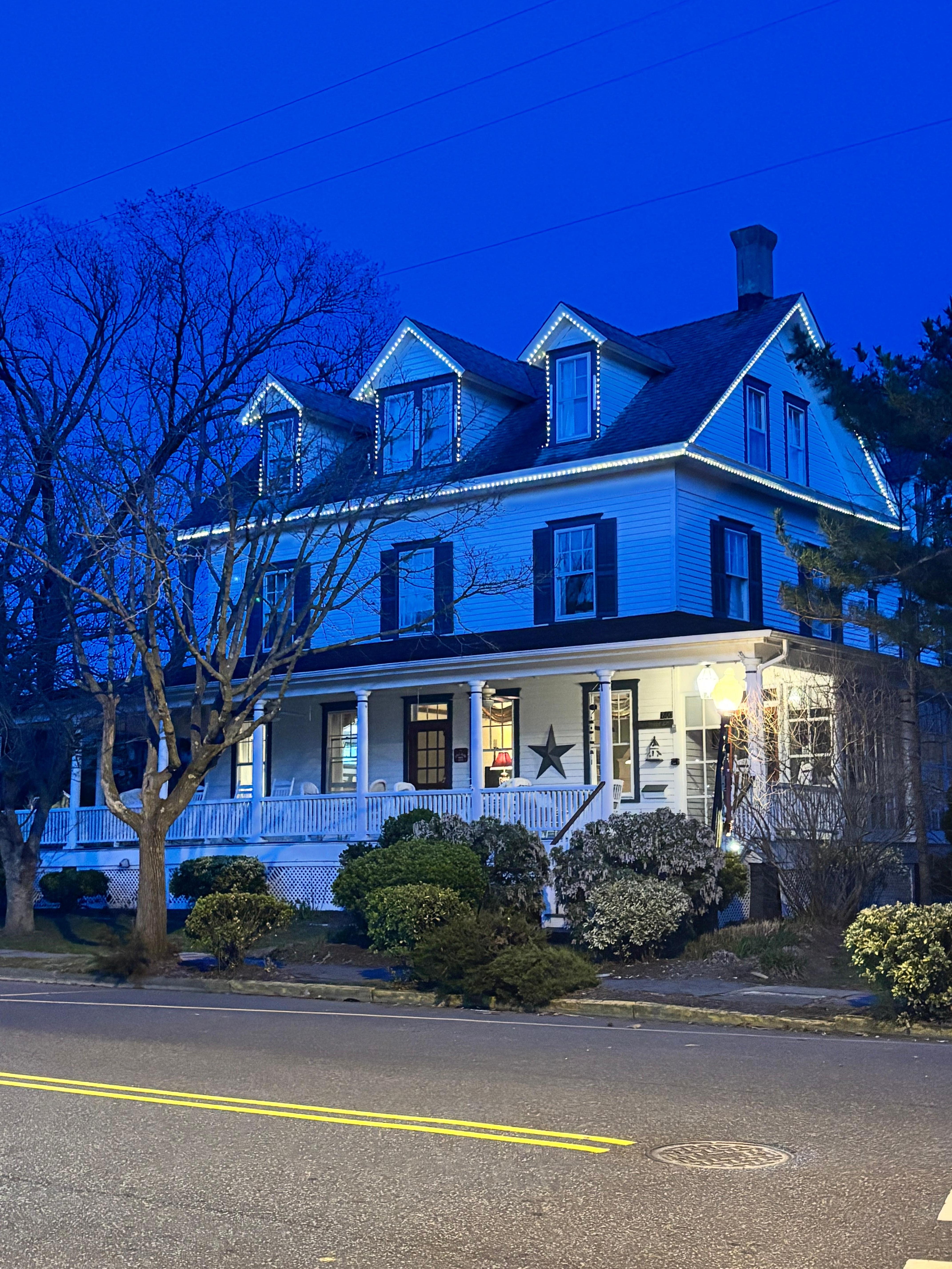 From across the way.