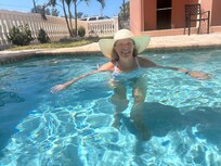 Pool was great once March rolled around and the water was warm enough