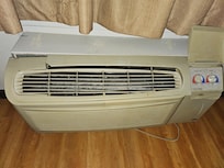 The a/c & heater unit broken, loud when on.
