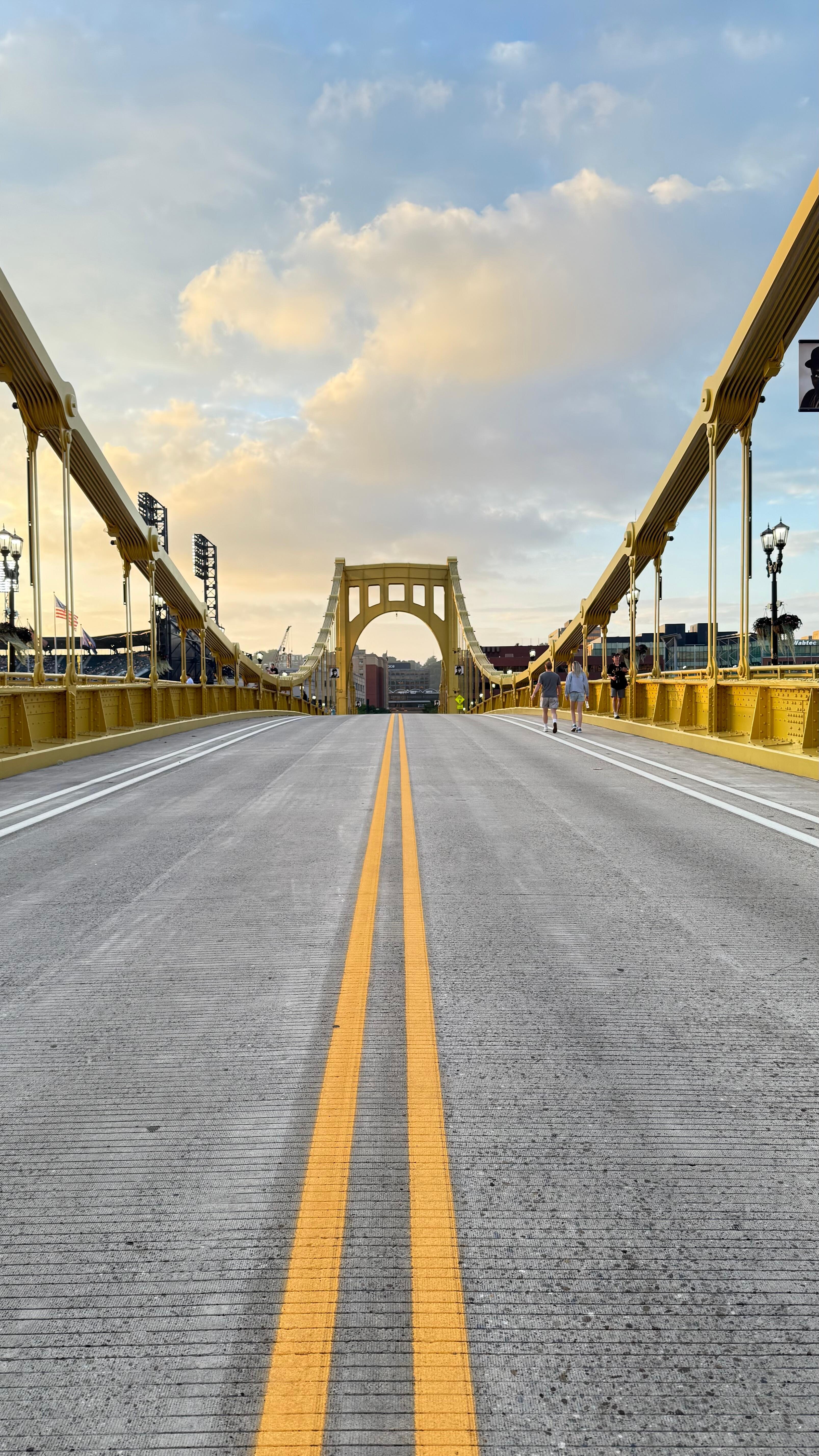 Shut down the bridge when it’s game day. 