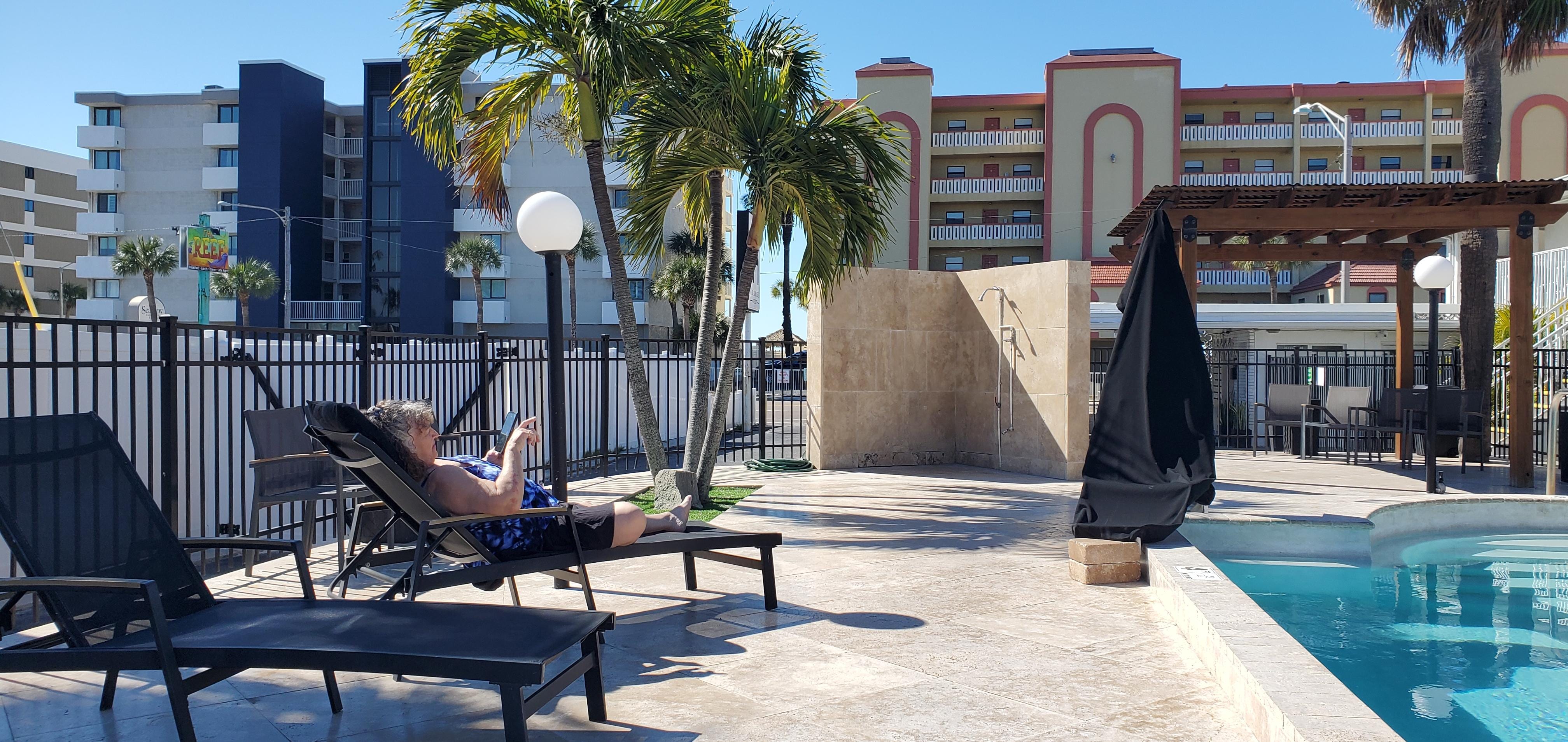 Loving the pool area.