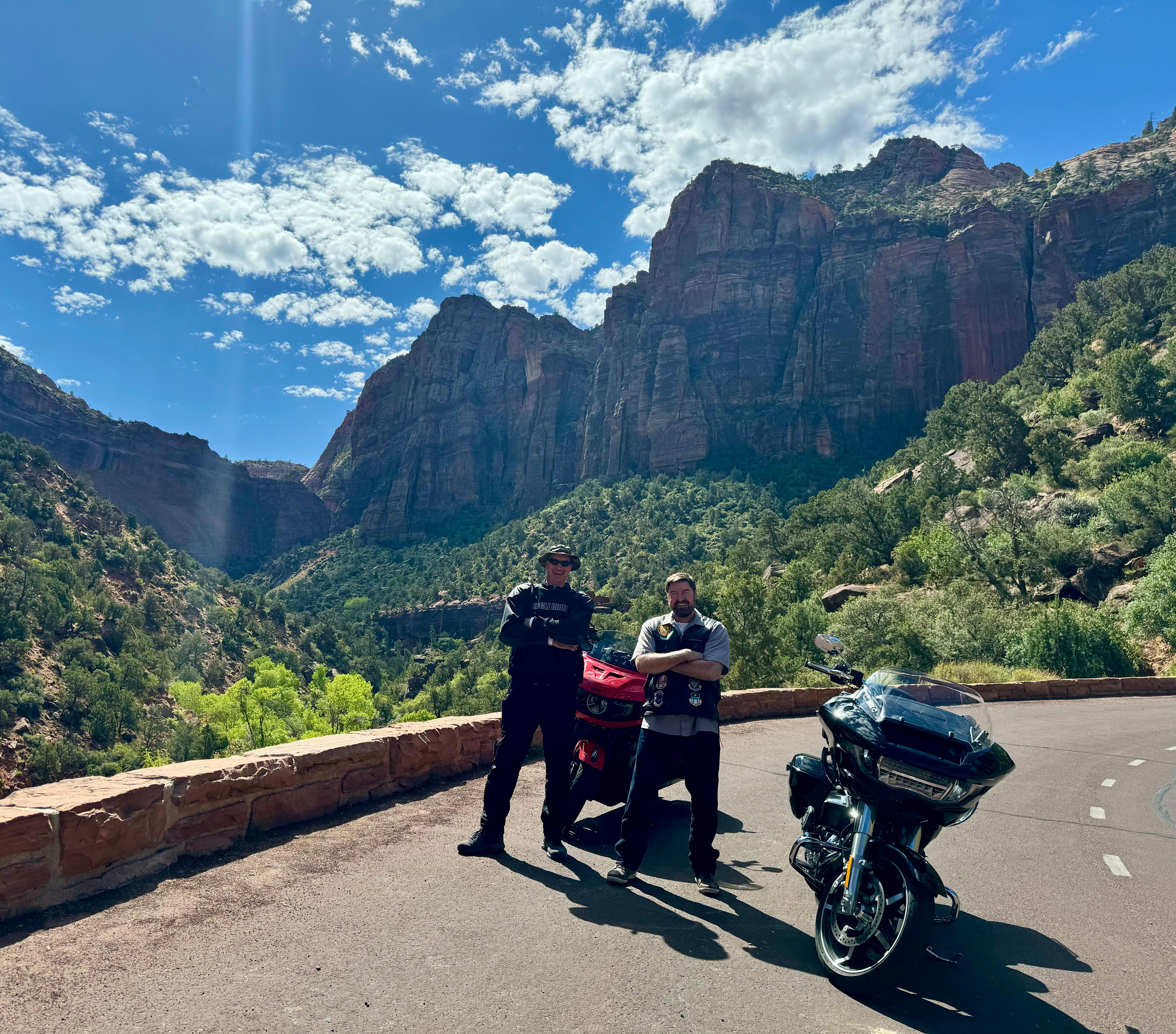 Riding through Zion