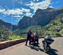 Riding through Zion