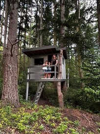 Plenty for the great-grandkids to do. And they LOVED the bunkroom.