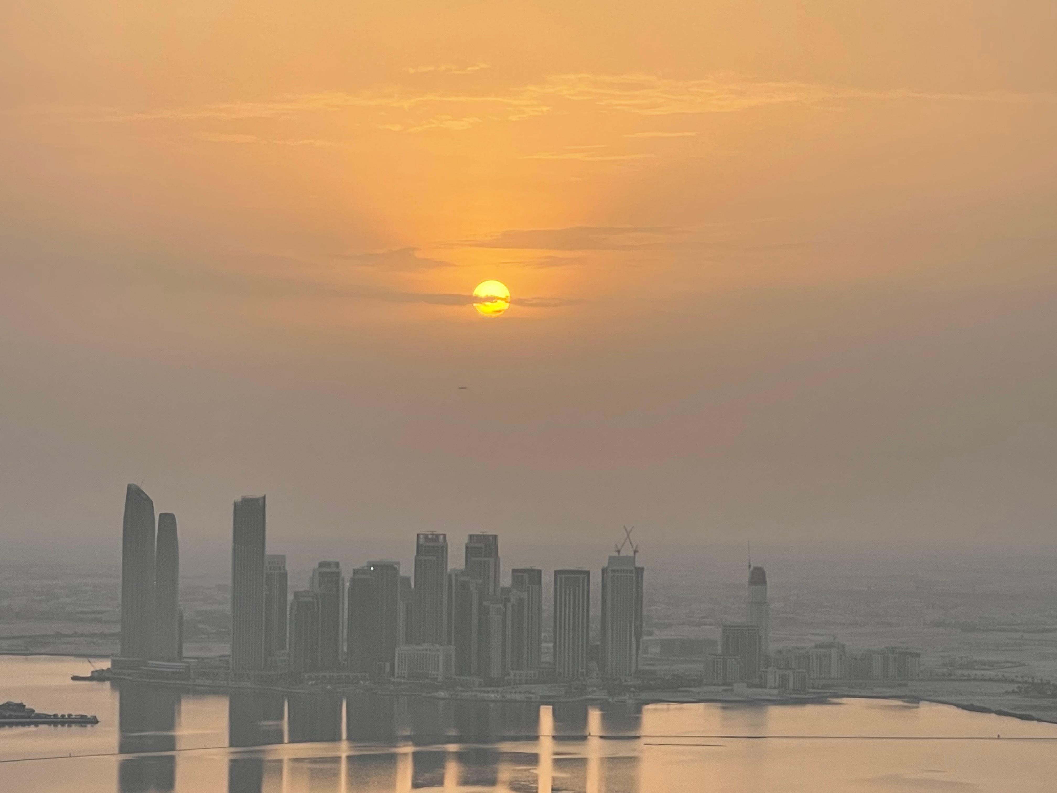 sunrise view