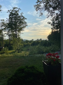 Beautiful sunsets from the porch!