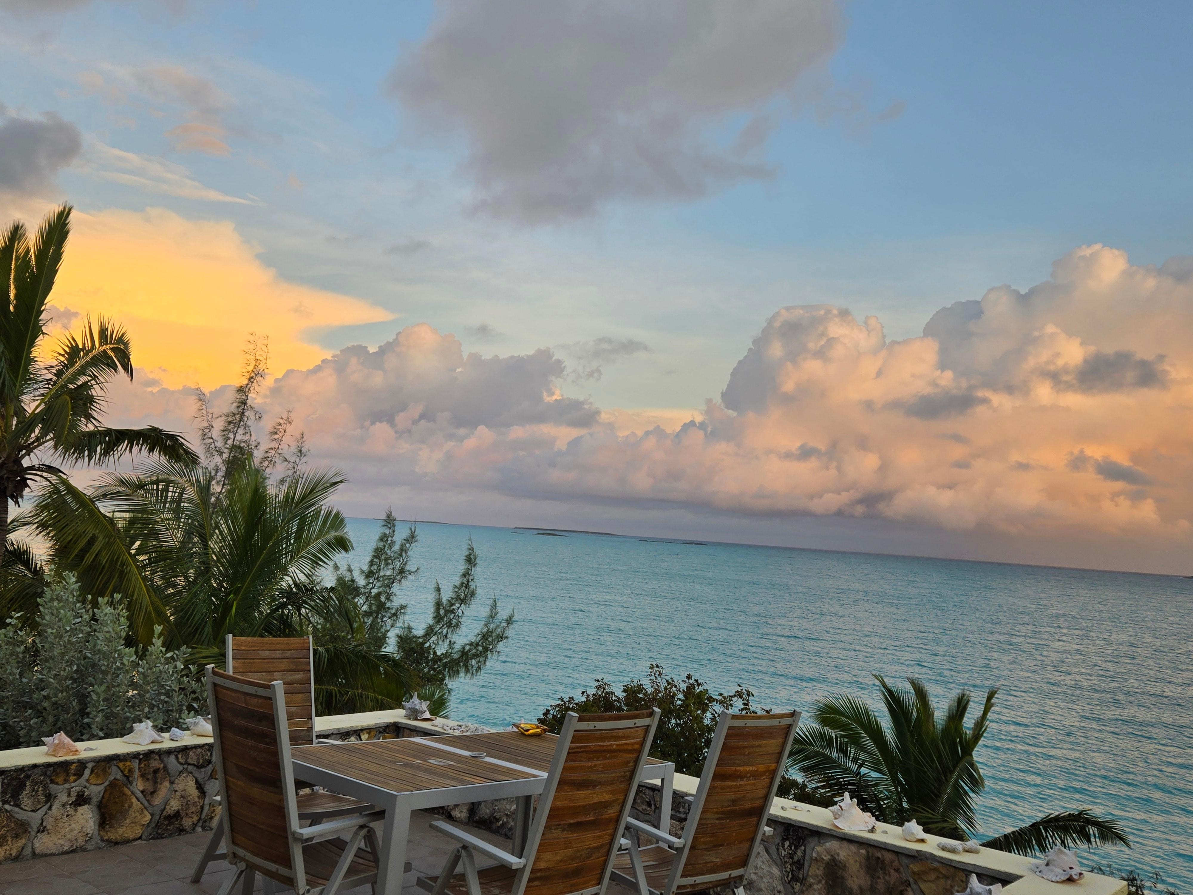 View from the house patio