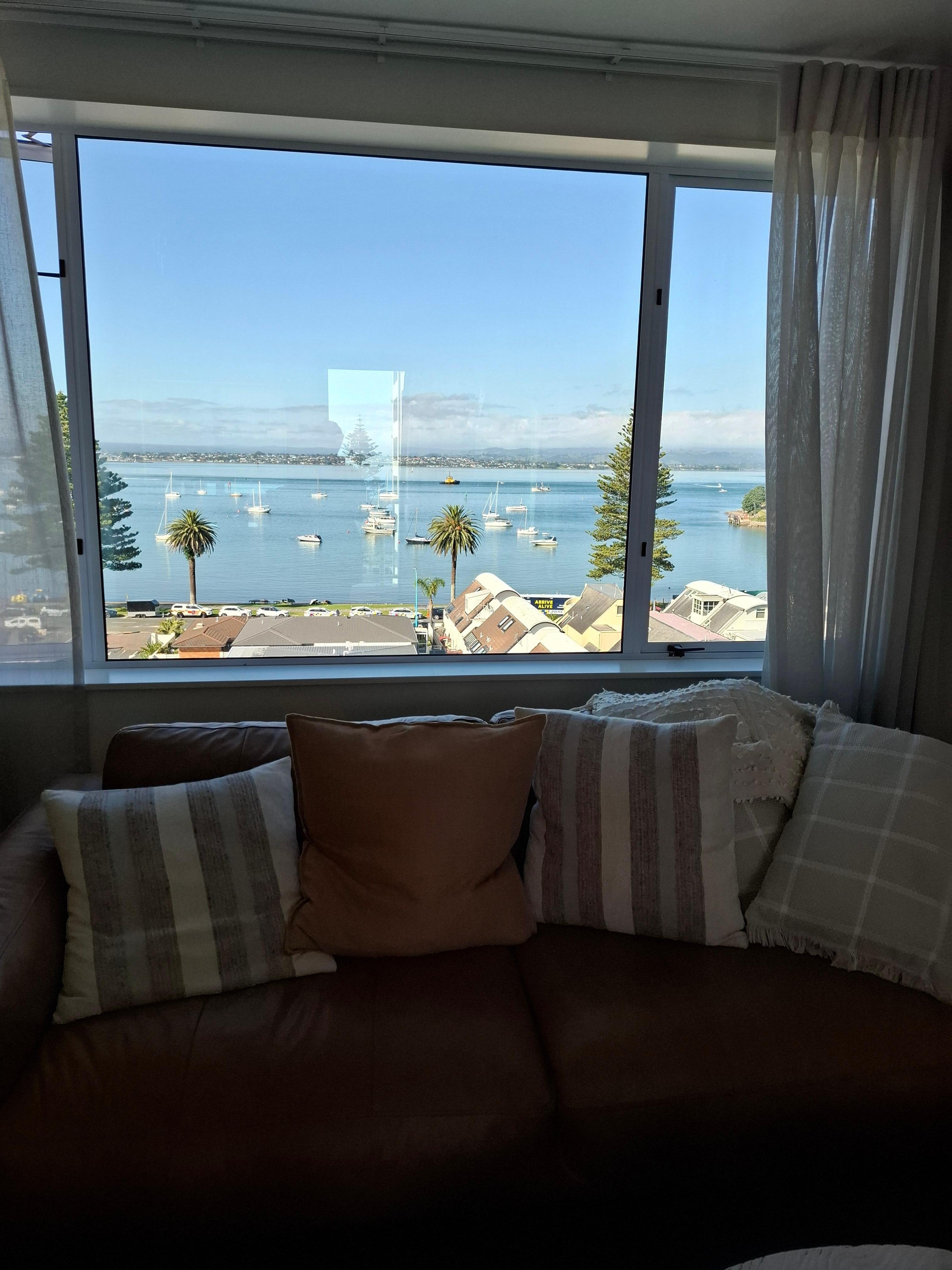 View from lounge window