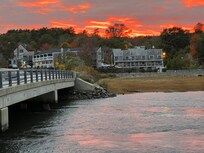 Sunset from the Beach Lobster House Restaurant