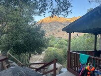 View from bedroom window